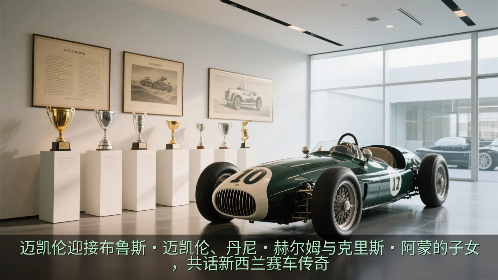 历史赛车奖杯与现代赛车工程展陈